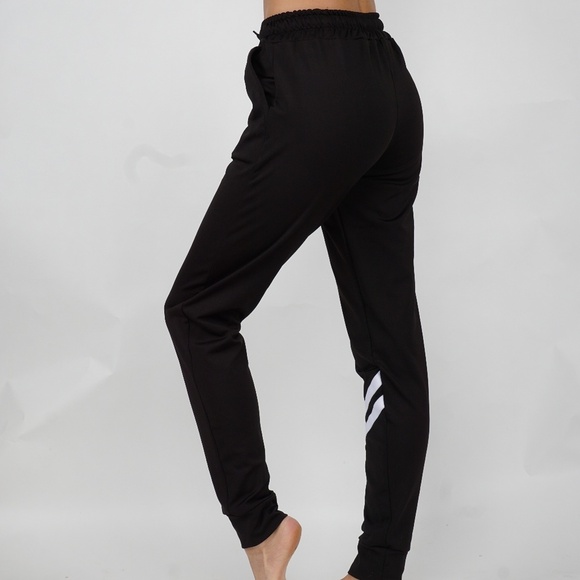 Drawstring Waist Jogger Sweatpants with Pockets - Picture 2 of 4